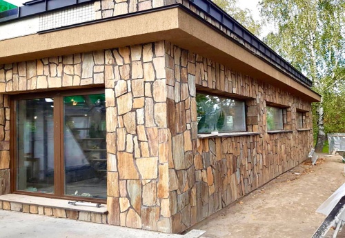 Плитняк кора дерева для фасада купить в Калуге