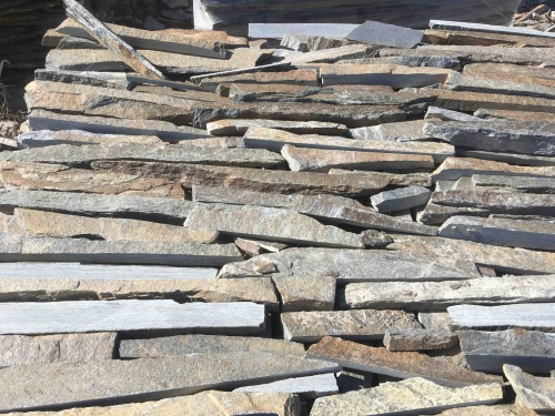 Горбушка златолит мультиколор для облицовки купить в Калуге