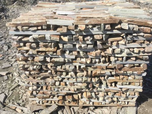 Горбушка златолит золотистый для облицовки купить в Калуге