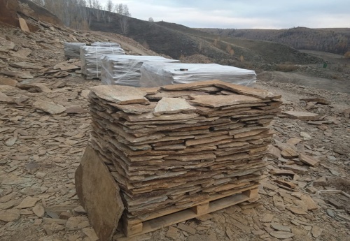 Плитняк кора дерева для цоколя, отмостки купить в Калуге