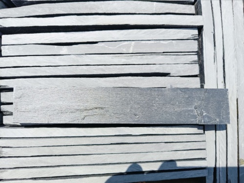 Плитка чёрная из натурального камня фасадная 30 см * 5 см, толщина 7 мм -30 мм купить в Калуге